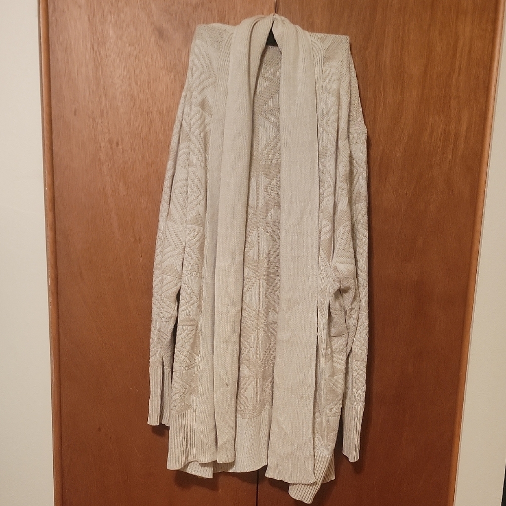 St. John's Bay Cream Knit Cardigan